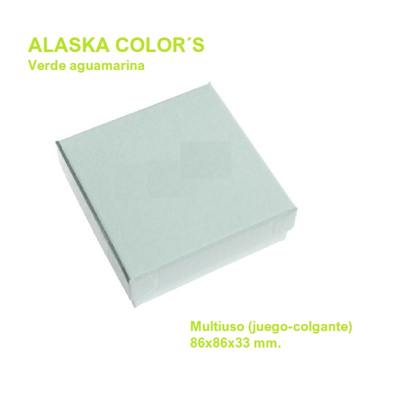 Alaska AGUAMARINA, multiuso juego + cad-med) 86x86x33 mm.